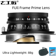 7Artisans 35mm F2.8 FUll Frame Prime portable Lens for Leica M M50 M8 M10 Camera