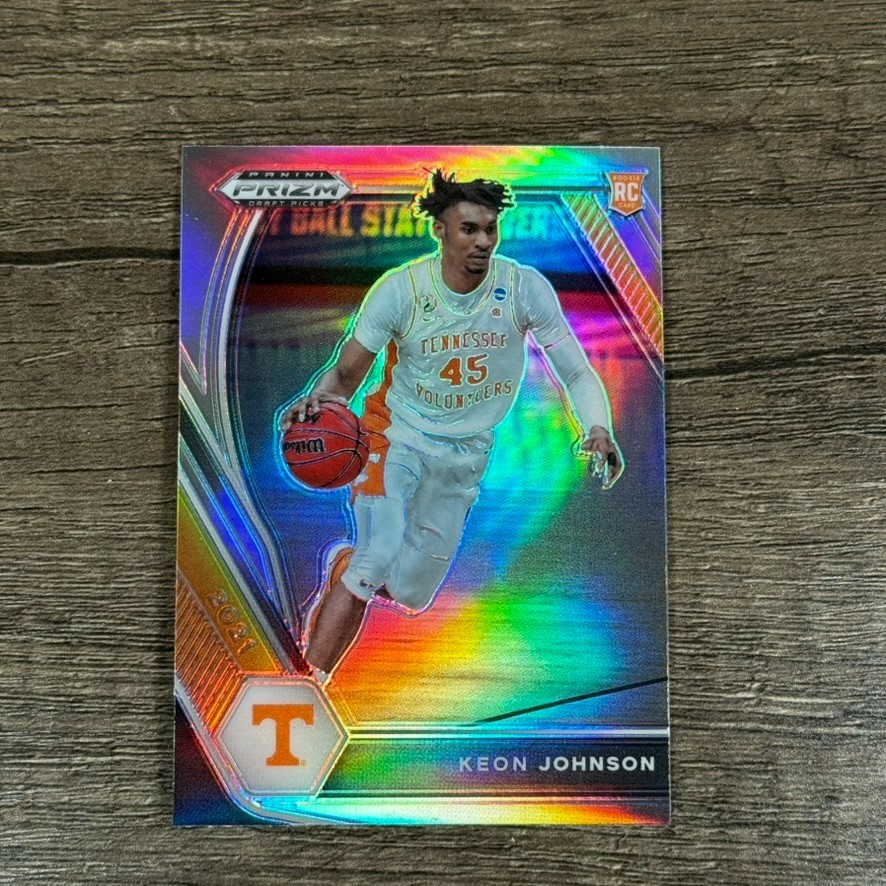 Keon Johnson #7 Silver Prizm (RC) 2021-22 Panini Prizm Draft Picks