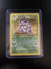 Pokémon Nidoking 11/102 Base Set Holo Rare 90 HP Wizards of the Coast 1999 Card