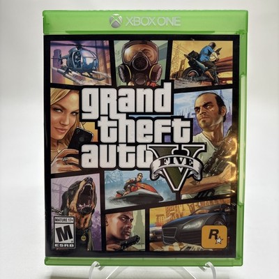 Grand Theft Auto V 5 (Microsoft Xbox One) CIB Complete w/ Map Tested Free Ship