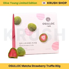 OSULLOC Matcha Strawberry Truffle 80g  K-Food