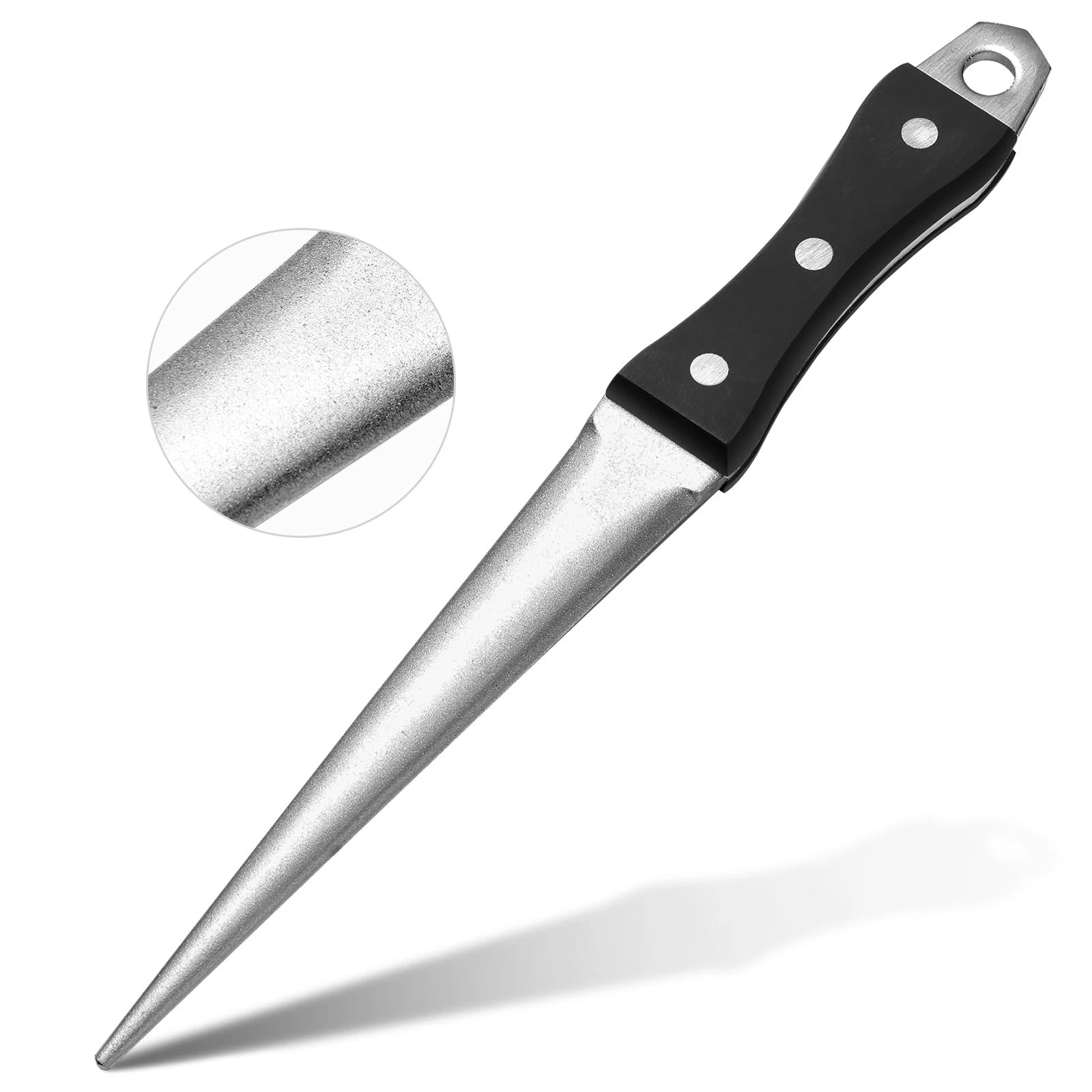 DICAFU Hoof Knife Sharpener,10 Inch Farrier Tool,Honing Rod with Professional...