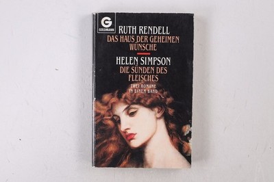 33452 Ruth Rendell DAS HAUS DER GEHEIMEN WÜNSCHE zwei Romane in einem Band