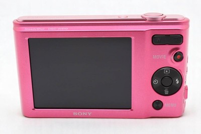 Mint] Sony Cyber-shot DSC-W810 Pink 20.1MP Compact Digital Camera