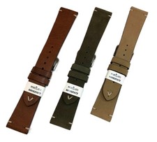 Cinturino Orologio MORELLATO  Uomo Pelle Liscia Cucito a MANO colori vari 20-22