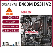 B460M DS3H V2 Motherboard LGA 1200 Intel H470 Micro-Atx Mainboard with M.2, SATA
