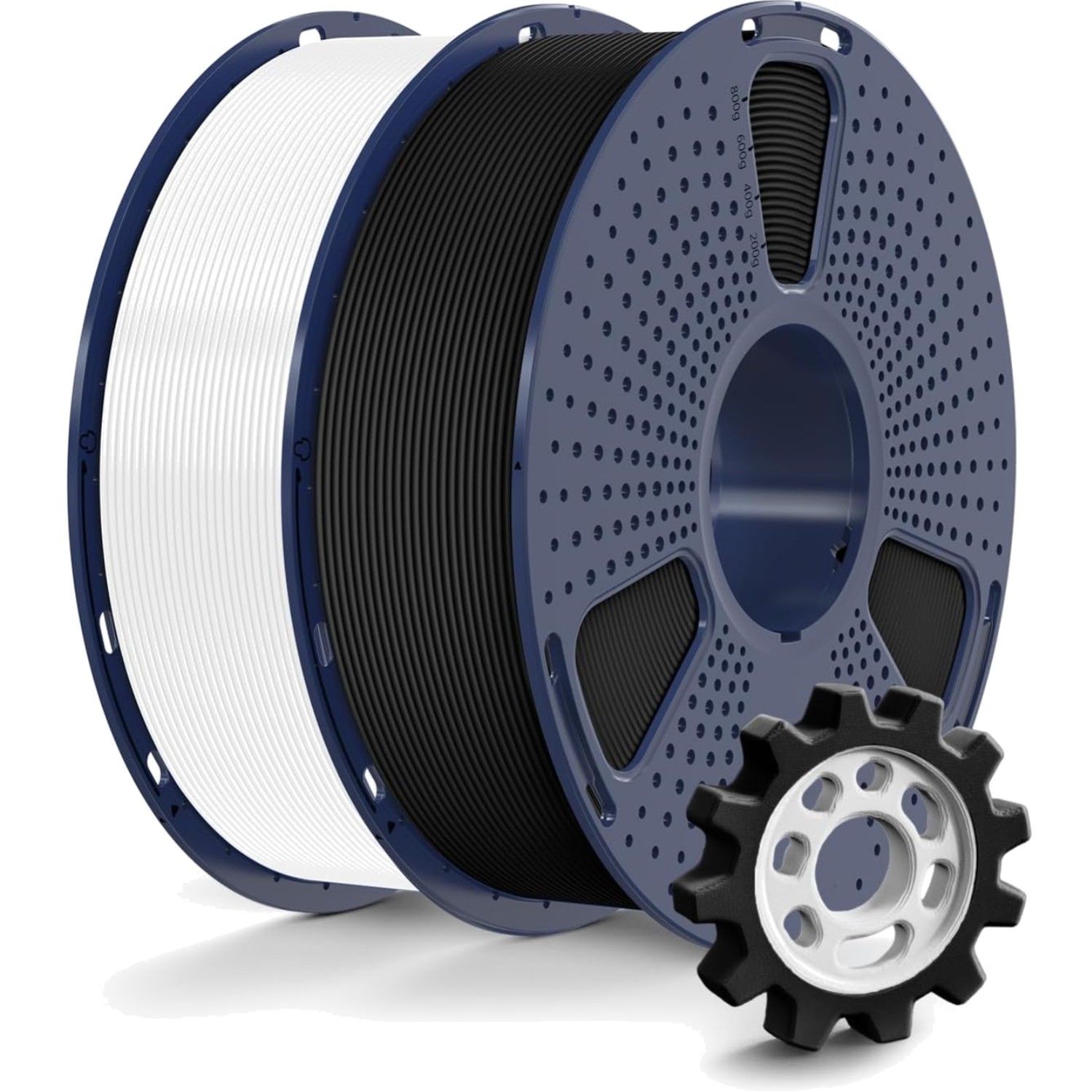 2KG PETG Rapid Filament, 1.75mm - Kein Verheddern, einfaches Drucken für Profis
