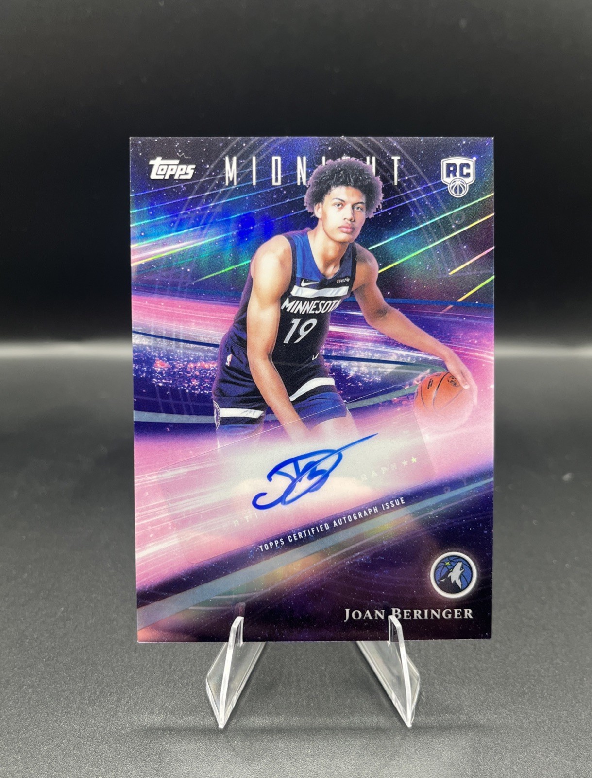 2025-26 Topps Midnight Rookie Horizon Signatures #RHS-JB Joan Beringer RC Auto