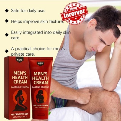 Men's Health Cream Peak force Daily Cream with Herbal Extracts, Smooth Formula