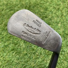 C Tooley Sons Powerful Mashie Hickory RH 37.5" D5 37 SCARCE 1915 Top Weighted