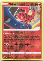Oricorio 042/264 Fusion Strike Reverse Holo Rare