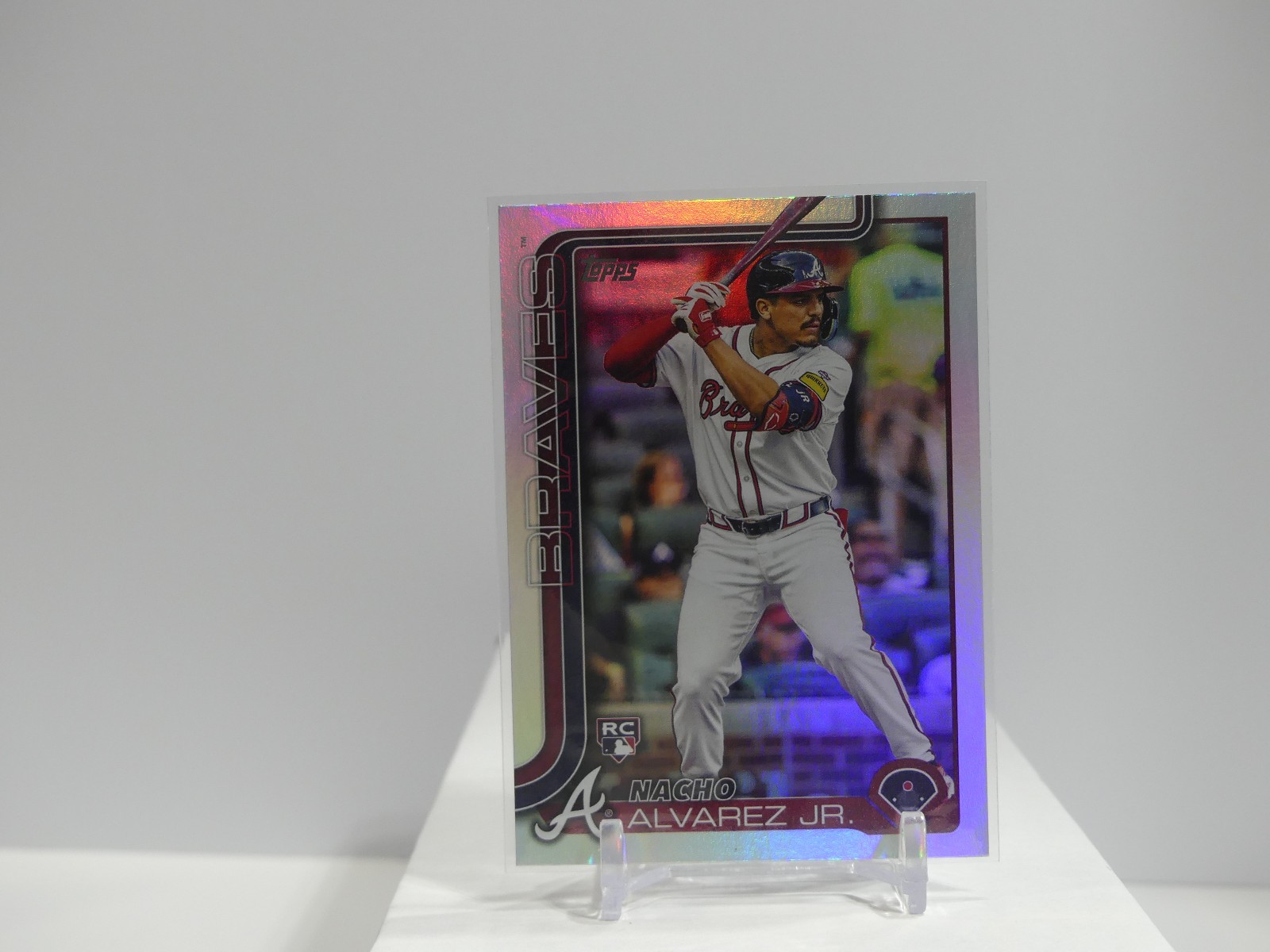 2025 Topps Series 1 Rainbow Foilboard #223 Nacho Alvarez Jr. RC