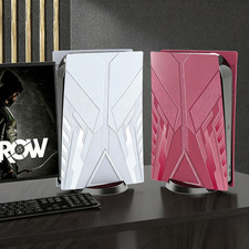 Side Plates Shell Faceplate Christmas for PS5 Console Waterproof Cover Case Skin