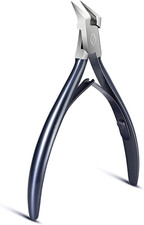 FERYES Toenail Clipper Straight Blade for Ingrown and Thick Nails - Stainless St