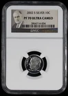 2002-S Proof Roosevelt Silver Dime 10c NGC PF70 UCAM Ultra Cameo