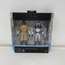 Star Wars The Black Series Mace Windu & 187th Legion Clone Trooper 2-Pack New