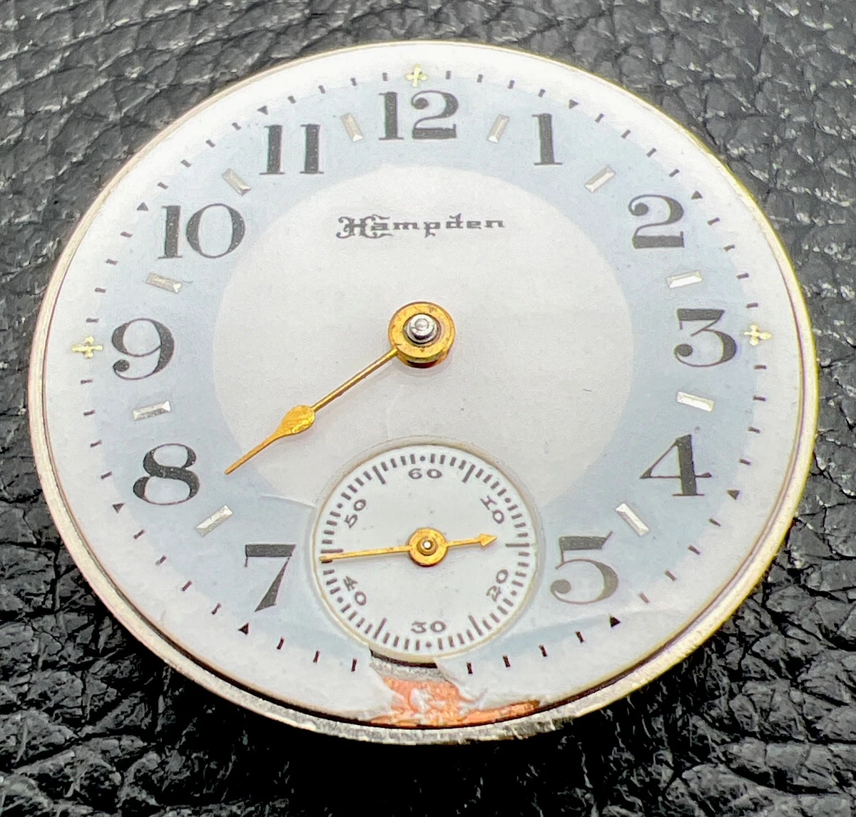 Very Rare 137yr. Old Antique Hampden 7J Vntg Ladies Pocket Watch, Size:6, Runs!! Antique Hampden-Ball Watch Co  main image 3