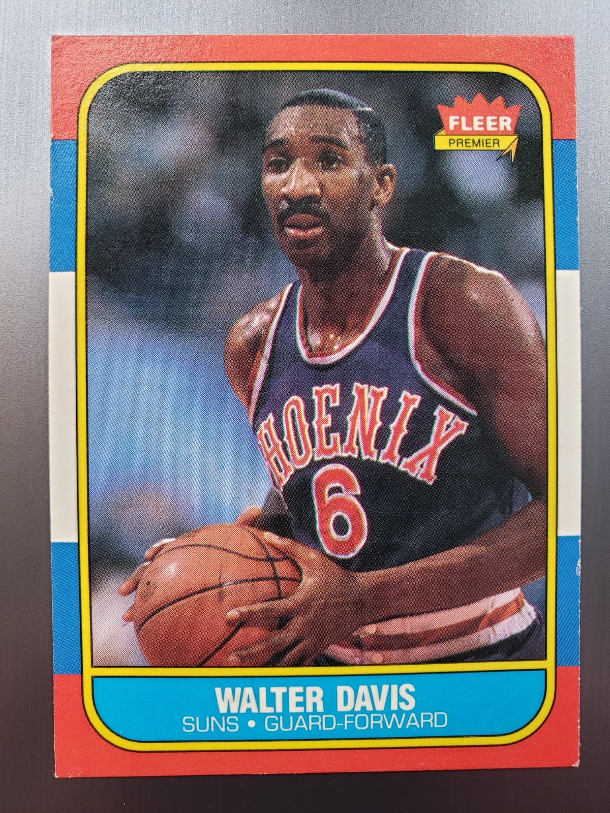 1986-87 Fleer Walter Davis #23 Phoenix Suns