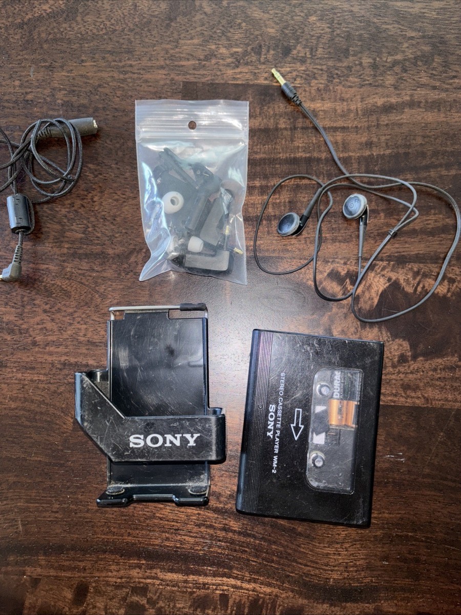 Sony Stereo Walkman II WM-2 Cassette Player Untested | eBay