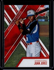 2017 Panini Elite Extra Edition #162 Juan Jerez Aspirations Orange 83/100