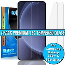 For Samsung Galaxy S26 Plus Ultra Tempered Glass Screen Protector Clear Cover