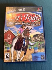 VS Games Let's Ride! Silver Buckle Stables - Sony PlayStation 2 PS2 E NTSC