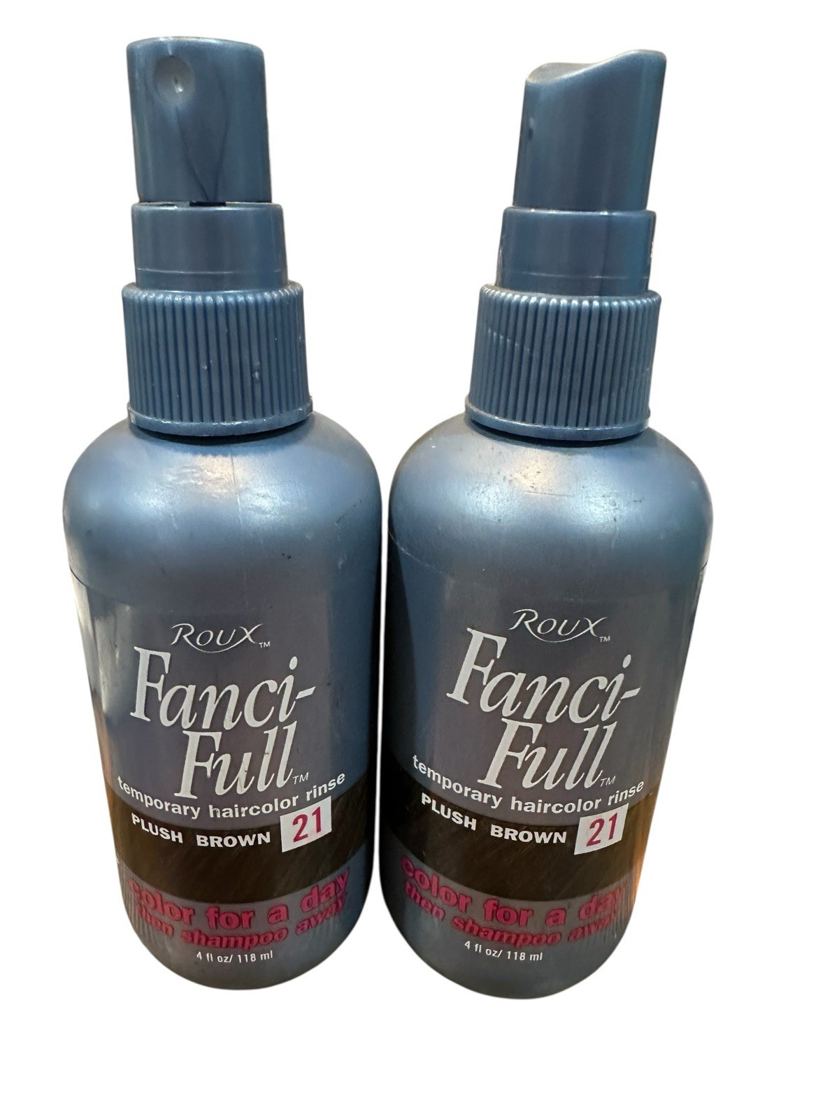 Rinse Spray #21 Plush Brown 2 Pack No Cap