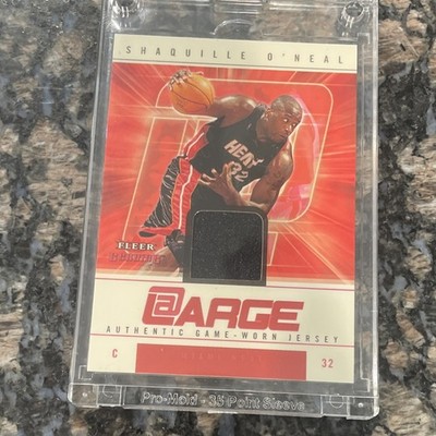 Fleer 2004-05 Genuine Shaquille O'Neal Heat At Large AL/SO /199 GAME WORN PATCH