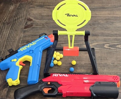Nerf Rival Lot XX-800 Takedown,  XXII-800 Vision + Target and Several Rounds