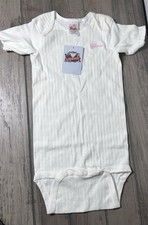 Baby Guess RARE NEW VINTAGE Layette XL 18-24 Girls Pink Embroidered Logo