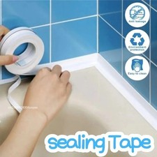 PVC Caulk Strip Tape   Self-Adhesive Waterproof Sealing for Kitchen, Sink  Wall