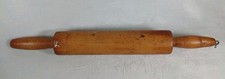 Antique Solid Wood Rolling Pin 20" Primitive Farmhouse Kitchen Tool