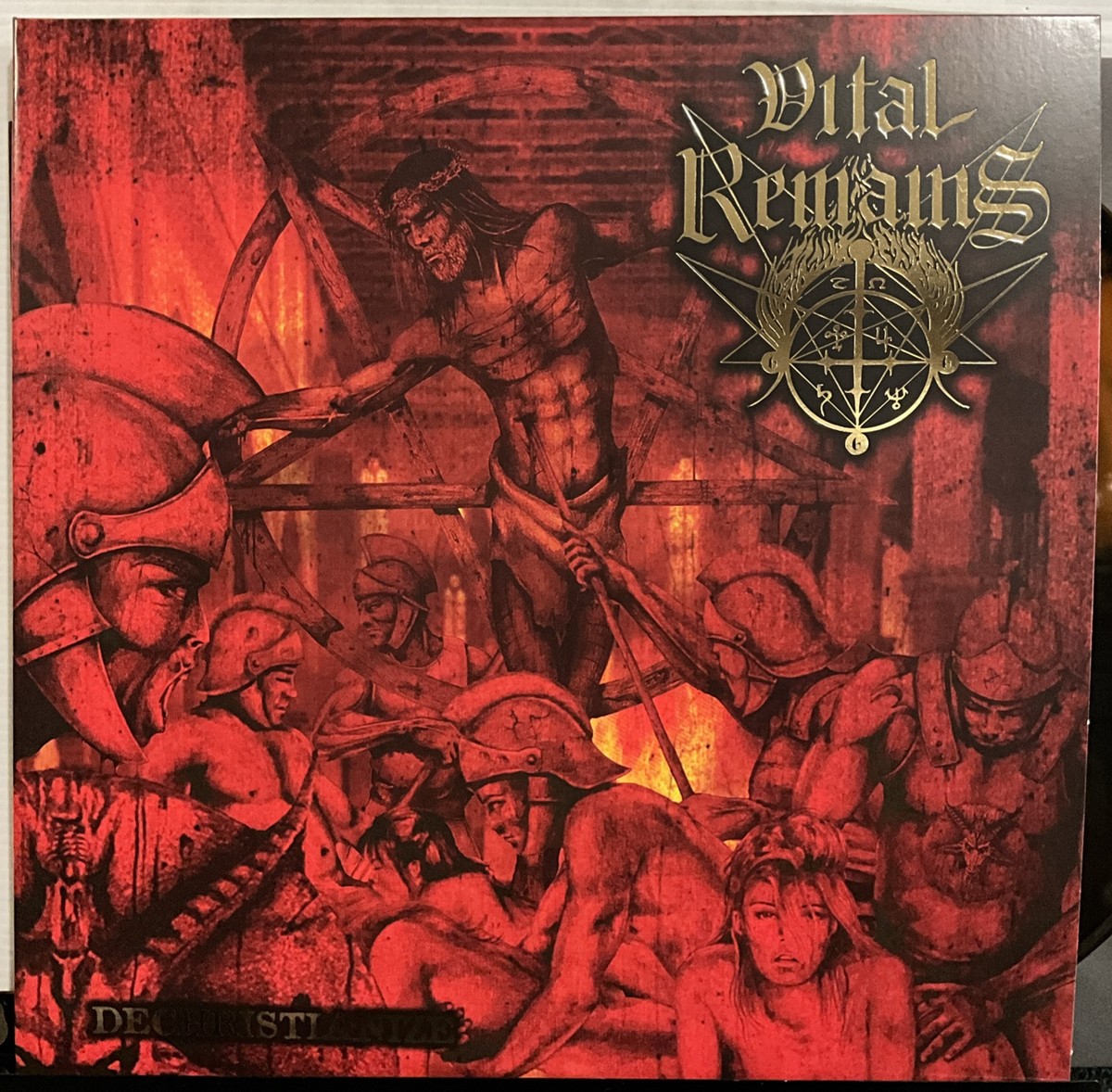 Vital Remains – Dechristianize LP 2024 Listenable – POSH724