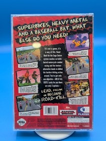 Road Rash (Sega Saturn, 1996) Complete CIB