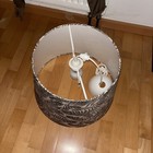 Ikea Lampe Blumen Schwarz Weiß Leuchte Lampe LED