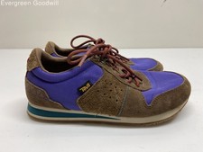 Teva Women's Highside '84 Retro 1103243 Purple Brown Sneaker Shoes Size 7.5