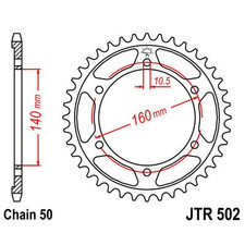 JT SPROCKETS RING