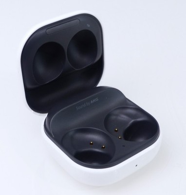 Samsung SM-R177 Ladecase Case LEER weiß schwarz für Galaxy Buds 2 gebraucht #635