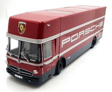 Schuco 1/18 Scale 45 003 2300 - Mercedes-Benz Renntransporter Porsche Racing