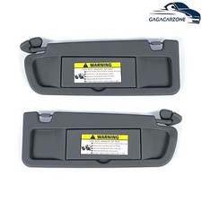 Pair Sun Visor Dark Gray For 2006-2011 Honda Civic Visors Left Right Visor Set Pair Sun Visor Dark Gray For 2006-2011 Honda Civic Visors Left Right Visor Set