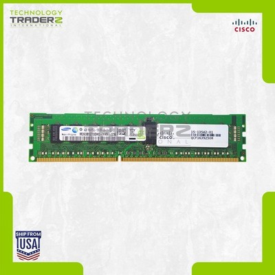 LOT Von 2 15-13542-01 Cisco 4GB DDR3 ECC REG 1333MHz PC3-10600 1Rx4