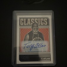 2025 Panini Combat Anthology Tony Atlas #7 Classics Autograph Wrestling Card