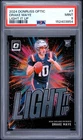 2024 PANINI DONRUSS OPTIC LIGHT IT UP #7 DRAKE MAYE ROOKIE RC PSA 9