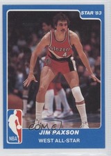 1983 Star NBA All-Star Game Jim Paxson #20 0a2