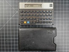 Vintage HP 11C Black Handheld Business Programmable Scientific Calculator