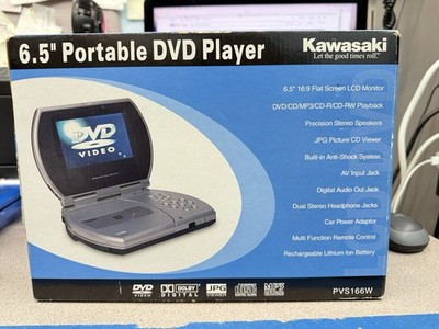 KAWASAKI PVS166W  Portable DVD and CD player