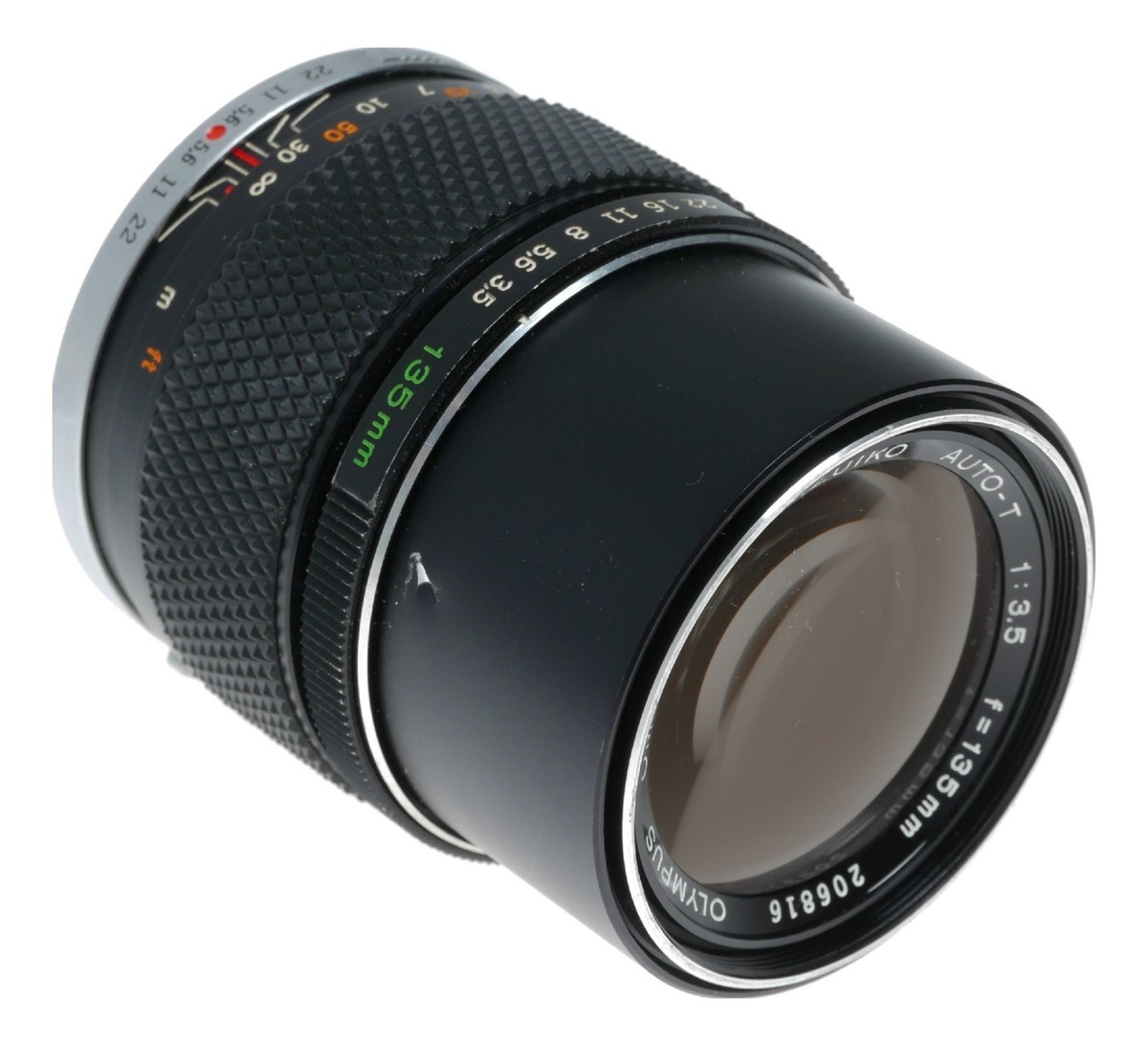 Olympus OM-Zuiko Auto-T 1:3.5 f=135mm lens 3.5/135 f/3.5 SLR