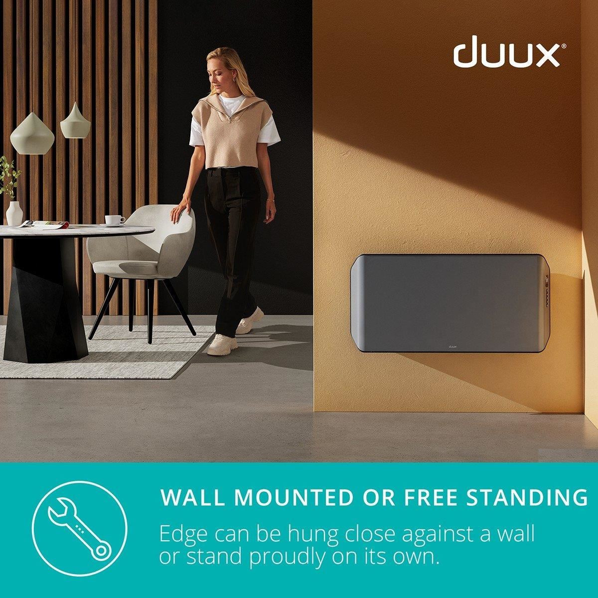Duux Edge 1500 Smart Convector Heater Gen Mounted Freestanding