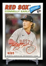 2026 Topps Heritage CONNELLY EARLY RC Auto Real One RED INK /77 #ROA-CE (AU, RC)