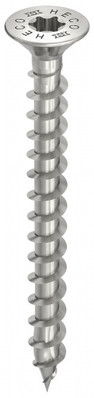 HECO-TOPIX-plus Senkkopfschraube 4,5x45 Variables Vollgewinde HD-20 blank, gleit